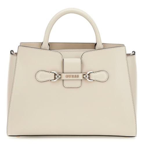 Sac GUESS Nolana Girlfriend Satchel Taupe : chic et intemporel pour femme
