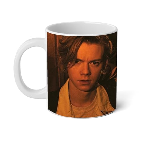 Ohwowshop Thomas Portrait Image Collage Brodie Sangster Classic Mug, Thomas Tea Cup Pic Brodie Sangster Fan Lover 11 Oz Coffee Cup