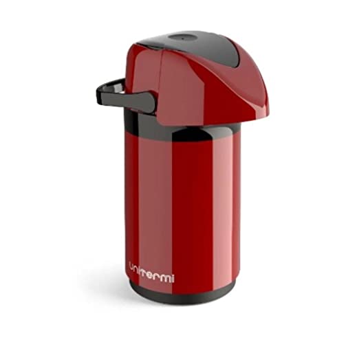 Unitermi - Garrafa Termica Pressao 600Ml Verona Vermelha Uniterm 85106