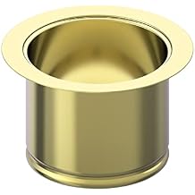 BOTEMY B9179 Extended Garbage Disposal Flange Deep Kitchen Sink Flange Stainless Steel for 3-1/2 Inch Standard Sink Drain HoleExtended, Gold