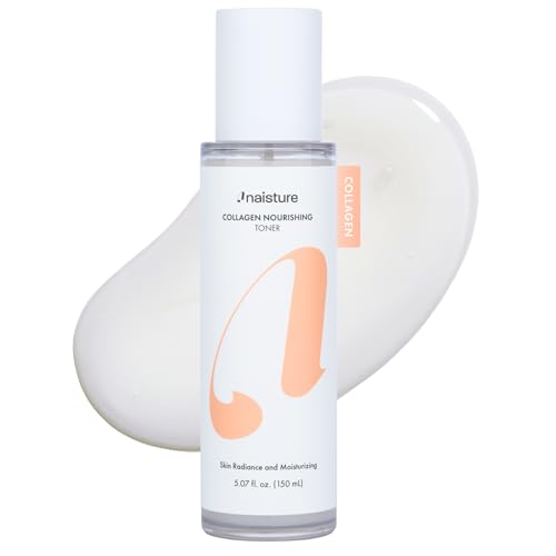 Naisture Tónico de colágeno equilibrante facial lechoso con colágeno hidrolizado para una humedad ligera y no grasosa