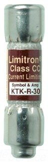 Bussmann KTK-R-25 (KTK-R-25) 25 Amp 600V Fast-Acting Fuses