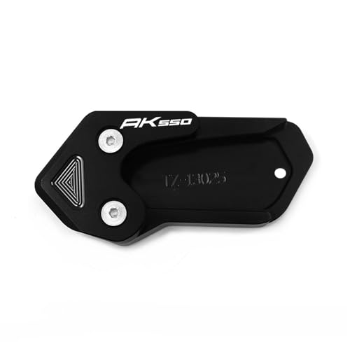 Evita caídas de tu KYMCO AK 550 con esta placa de extensión para soporte lateral