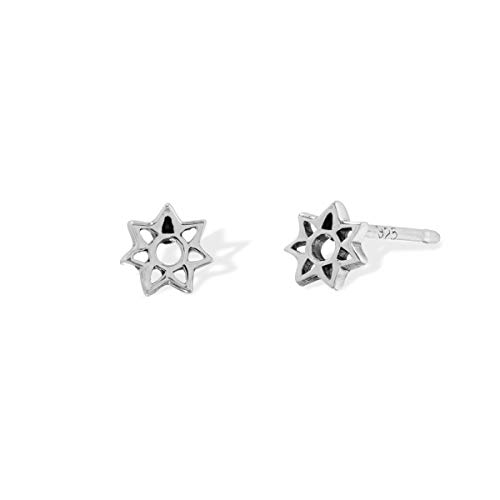 Boma Jewelry Sterling Silver Sunshine Stud Earrings