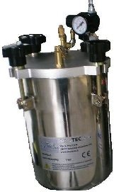 Adhesive Dispensing Ltd2 Litre Pressure Pot with regulator stainless steel