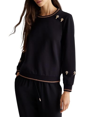 Felpa chiusa donna Liu Jo nero E25LJ24 TF4092 FS090 22222 S