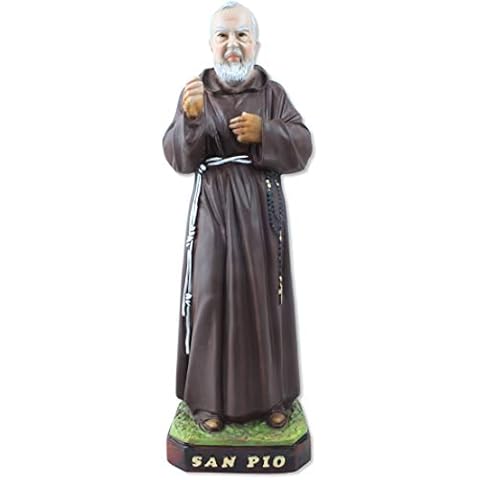 Hand Painted Resin Statue of Padre Pio Cover