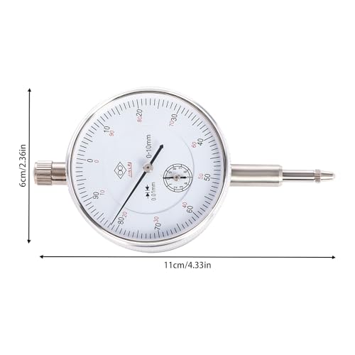 CRYBY Cylinder Liner Protrusion Measurement Tool, Cylinder Liner Measurement Tool with Dial Indicator & Fixed Bracket, Precise Sleeve Height & Counter Bore Gauge for All Diesel Engines, 0-0.39Inch
