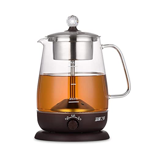 DYB Camping Wasserkocher, Wasserkocher Glas Wasserkocher Boiler 1,5L Wasserwärmer Schnurlos mit LED-Licht…