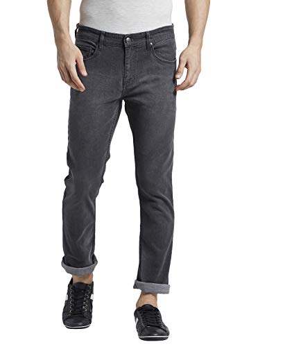 DJ \u0026 C By FBB Cotton Solid Jeans Grey 