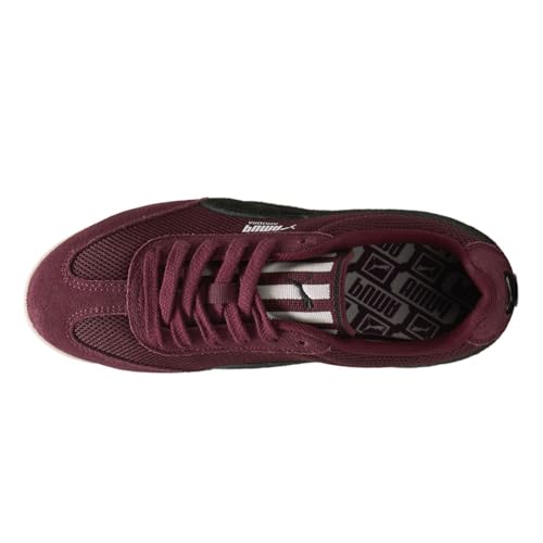 PUMA Womens Arizona Euro Training Sneakers Shoes - Black, Red4