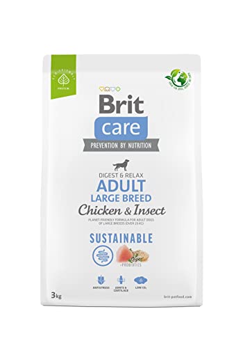 Produktbild von BRIT CARE Sustainable Adult Large Breed Chicken & Insect - 3 kg