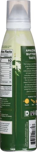 image for 4th & Heart Original Ghee Oil Non-Stick Cooking Spray, Made with Grass