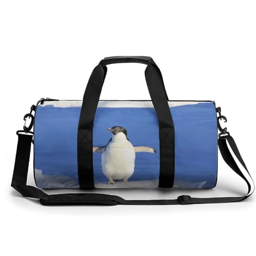 Sac de sport gym Pingouin des Neiges 45cm convertible en sac week-end voyage