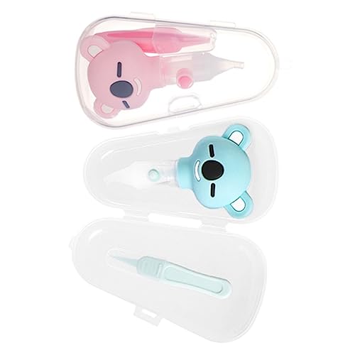 GALPADA 2Piezas Limpiador Recién Nacidos Aspirador Mocos y Práctico Kit de Succión de Limpiar