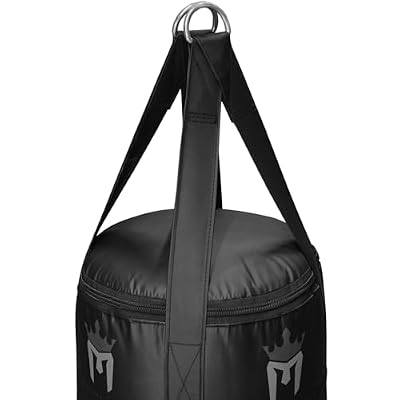 Meister 100lb Filled Heavy Bag for Boxing, MMA & Muay Thai - 60 Professional Kicking & Punching Bag