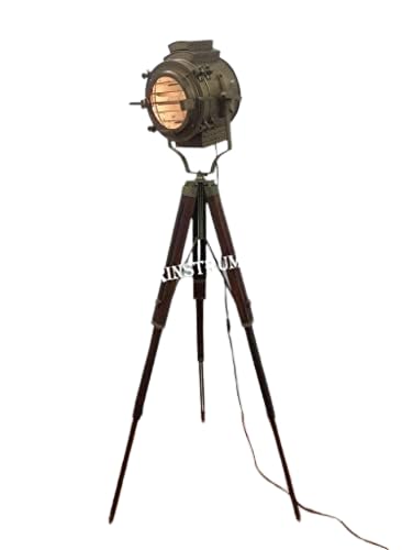 Amazon.co.jp : Thorアンティーク仕上げ真鍮スポットライトサーチ