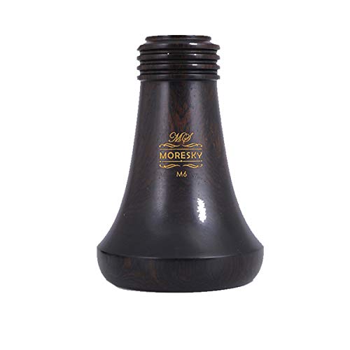 Moresky clarinete Bb/sib ébano madeira 17 chaves (Chave de prata)