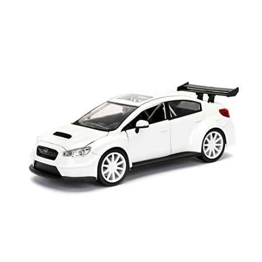 Jada Toys - Subaru WRX STI - Fast and Furious 8 1:24, Color Blanco