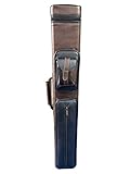 Gator 2020 New Champion Instroke Leather Cue Cases 4x6 Holds 4 Butts and 6 shafts Pool cue (I-62605A Brown and Black)