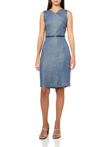 Kasper Women's Vneck Dress W/Belt
