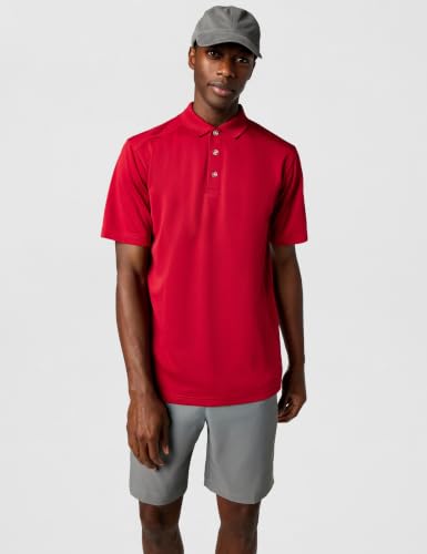 Callaway Men's Regular Short Sleeve Core Performance Golf Polo Shirt with Sun Protection (Size Small-4X Big & Tall), Chili Pepper, Medium - image 2