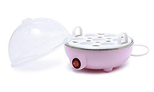 Image of GHE GHORI Enterprise 7 Egg Electric Boiler & Steamer - Compact Plastic Poacher for Fast Egg Cooking | Automatic Mini Egg Cooker for Home Kitchen Use (Multicolor)
