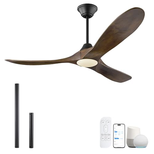 42 Inch Solid Wood Smart Fan