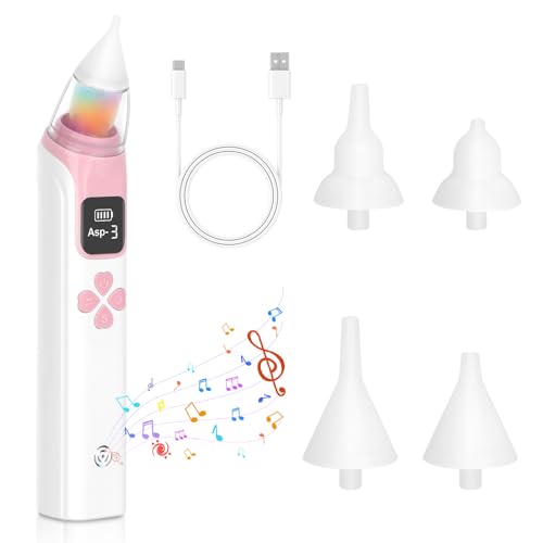 PLLYPE Nasensauger Baby, Elektrisch Nasensauger, Automatisch Nasal...