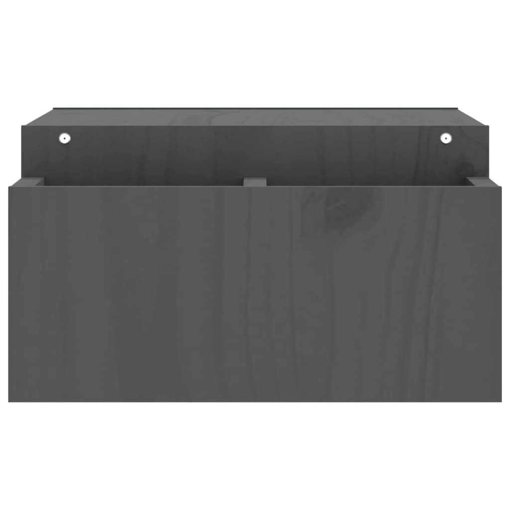 Supporto per monitor, in legno di pino massiccio, 70 x 27,5 x 15 cm, con ripiani, ergonomico, per scrivania per computer, ufficio, tavolo da gioco e soggiorno