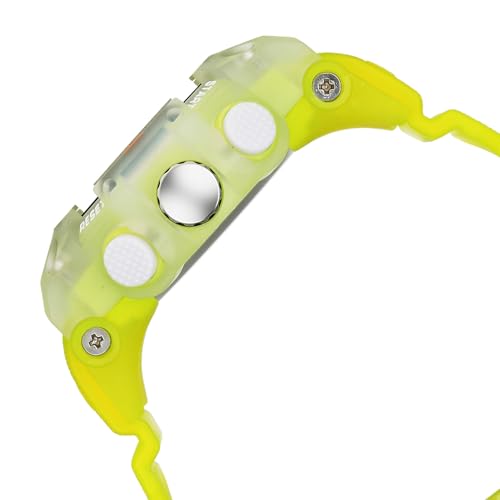 Image of Fastrack StreetStyle 6.0 with Analog Digital Black Dial Translucent Green Polyether Strap Watch for Men - 38133PP02W