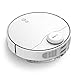 S9 Robot Vacuum and Mop, Ultrasonic & LiDAR Dual-Eye, Laser Mapping, 2650 Pa, Low Noise Design, 180 mins Running Time, Intelligent Water Tank, No-Go Zones, Compatible with Alexa（Renewed）