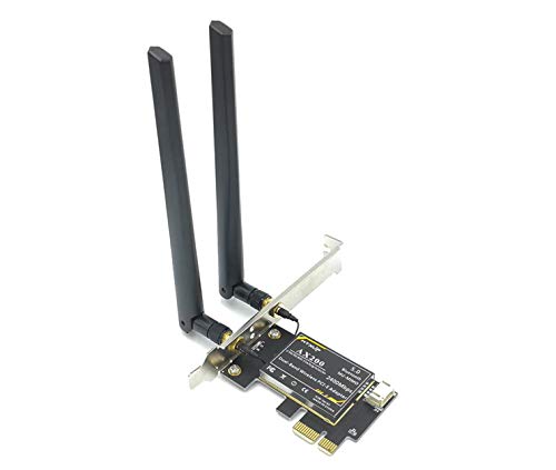 Rede Pcie Wifi C/Bluetooth 5 Intel Ax200 Dual Band 2400mbps