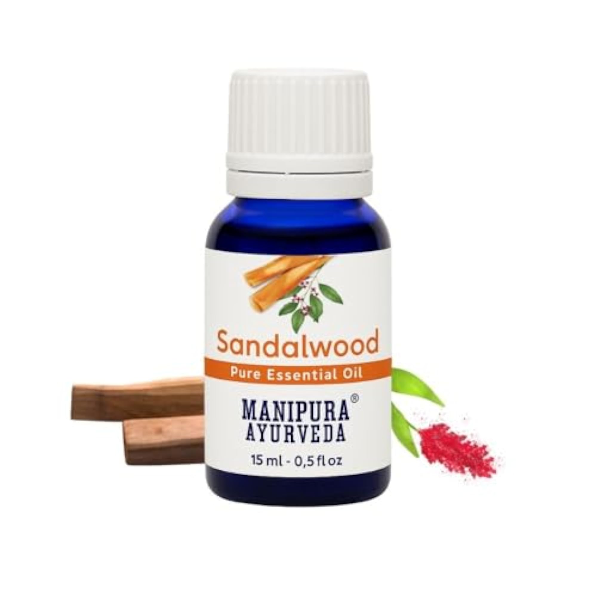 Calendula & Sandalwood Essential Oil Diffuser Combo Pack, 15 ml Each
