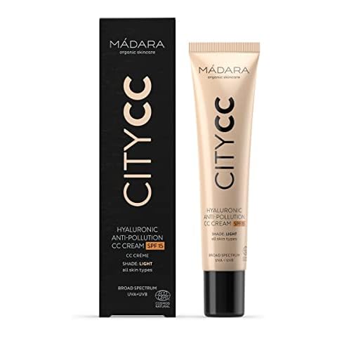 MÁDARA Organic Skincare | Anti-Pollution CC Cream SPF15 LIGHT BEIGE - 40ml Cover