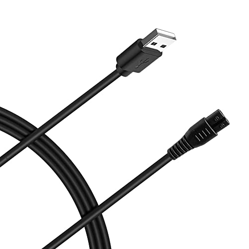 Bouge Cargador compatible con Meridian Grooming Afeitadora Eléctrica Reemplazo Cable de Carga Adaptador de Cable de Alimentación Cover