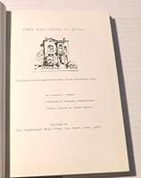 They who speak in music: The history of the Neighborhood Music School, New Haven, Conn B0007GTFLW Book Cover