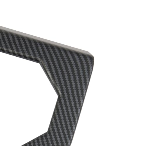 Marco de porta vasos trasero estilo fibra de carbono para Tesla Cybertruck miniatura 5