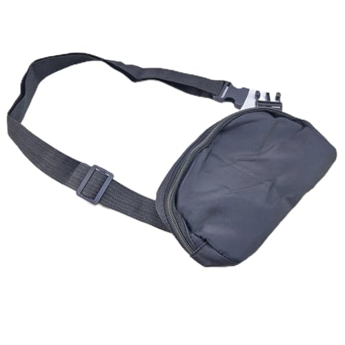 1 bolsa de cinto para mulheres, bolsas de cintura com alça ajustável (preto), Preto, Moderno