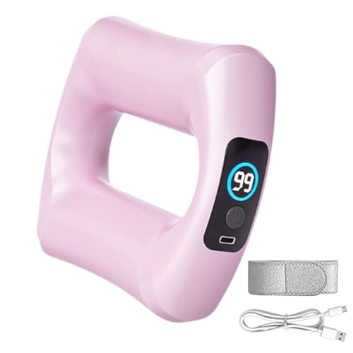 Multifunktionaler Faszien Massagegerät, Elektrischer Ganzkörper Faszienring, Verstellbares Cellulite Vibrations Massagegerät mit Gürtel, Aufladbares Fettverbrennungs Massagegeräts, für Frauen & Männer