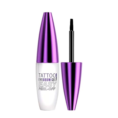 Cejas Gél | Tinte natural para cejas, color Peél Öff Ceén | Eyebrow Gel Péel Off | Tatuaje Peél Off Cejas Géle, tinte de cejas, resistente al agua, gel de cejas para tatuajes