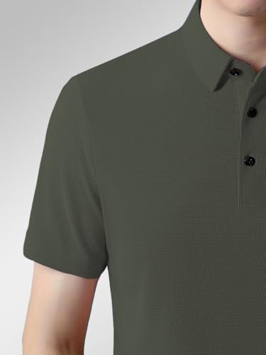 Image of TOPLOT Men's Regular Fit Polo T-Shirt