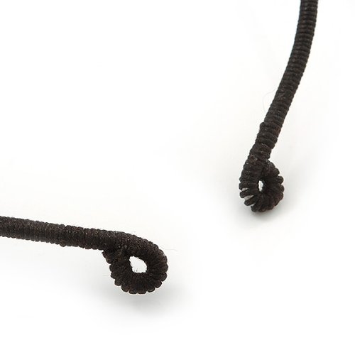 Collier ras du cou céramique blanche fleur ajustable pendentif verre