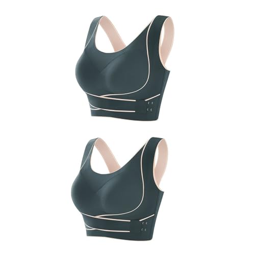 Soutien-gorge sans armatures rouge lot de 2 pour un confort quotidien