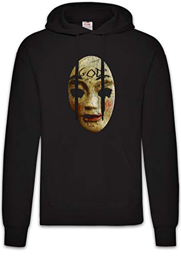 Sweats à capuche God Mask Urban Backwoods vêtement streetwear noir original
