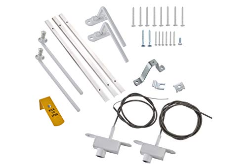 Window Bar Quick Release Kit, White
