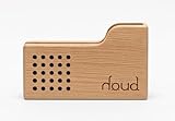 HOUD Kino Wooden Passive Phone Speaker Amplifier, Natural Acoustic Sound, No Power Required