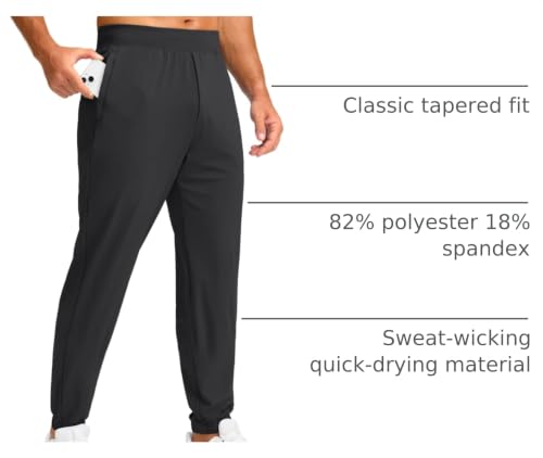 Soothfeel Men's Golf Joggers w/ Zipper Pockets - image 4