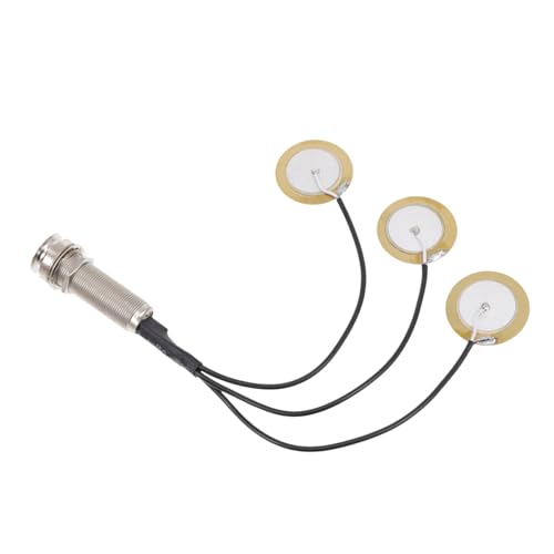 BESTonZON 1pc Kalimba Pickup Tail Nail Patch Simple Creative Design for Thumb Piano Enthusiasts Easy to Install Silver Accessory for Enhanced Sound Quality