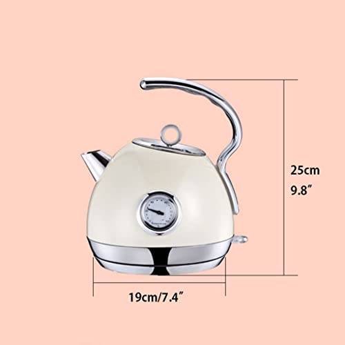 Hervidor Eléctrico OLOTU 1.8L Acero Inoxidable Beige miniatura 2